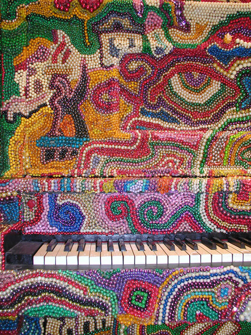 Temptation Piano detail