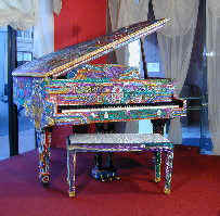 The "Voodoo Blues" Piano - A Commissioned Baby Grand for Marlene Durel